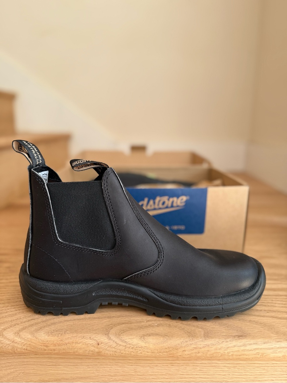 Blundstone Black Men’s Chukka Work Boot